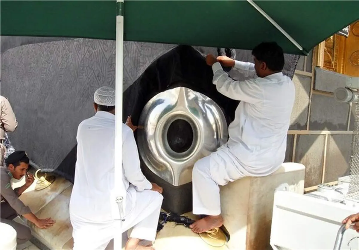 نمایی تازه از "حجرالاسود" در تصور ۴۹۰۰مگاپیکسلی+ عکس