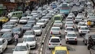 ترافیک سنگین در بزرگراه های شرق تهران +عکس
