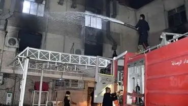 لحظه انفجار بیمارستان بغداد با ۸۲ کشته+فیلم