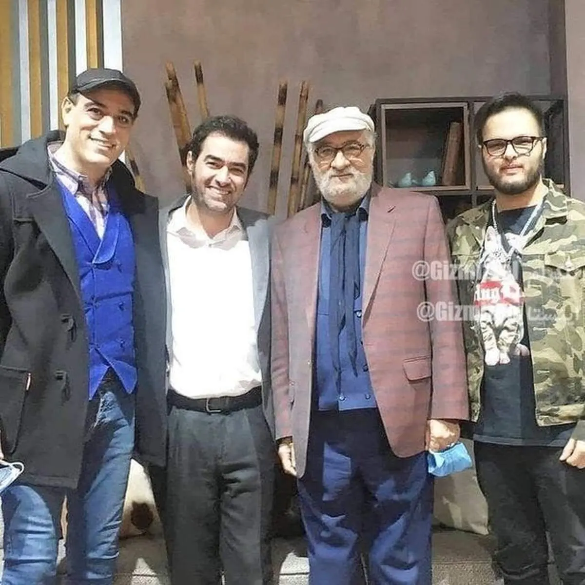 شهاب حسینی و داریوش ارجمند در کنار پسرانشان+عکس