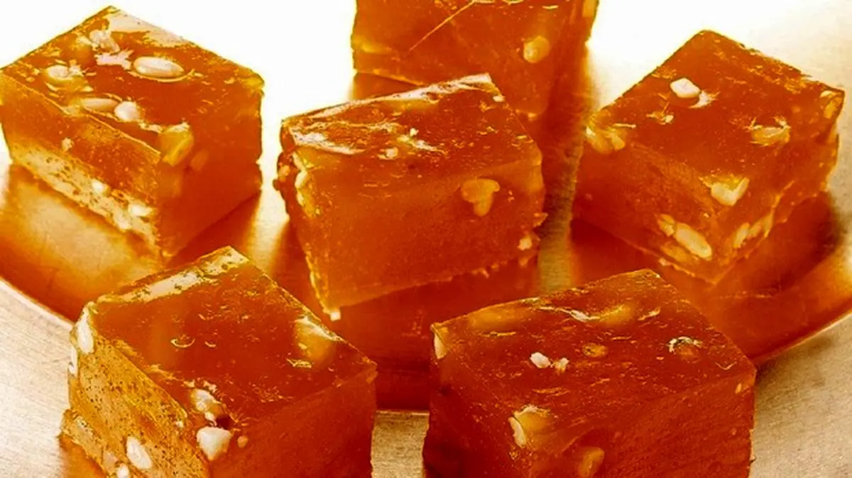 طرز تهیه مسقطی کارامل یا حلوا بحرینی