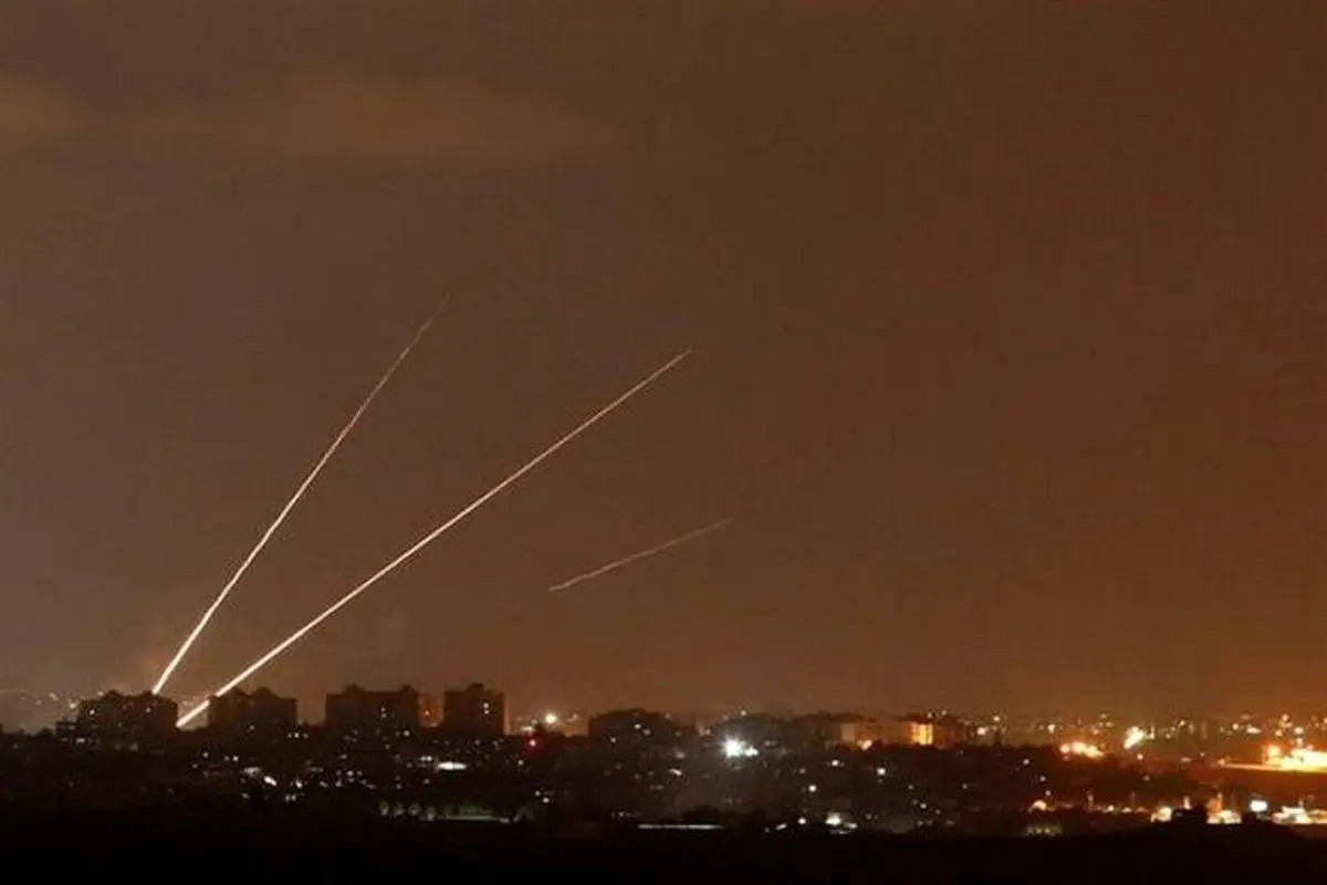 الجزیره :دو راکت از نوار غزه به سرزمین‌های اشغالی شلیک شد
