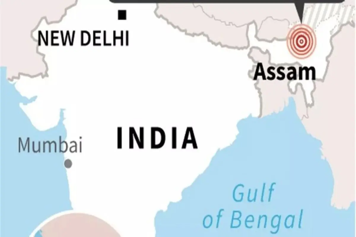 وقوع زمین‌لرزه ۶.۴ ریشتری در هند