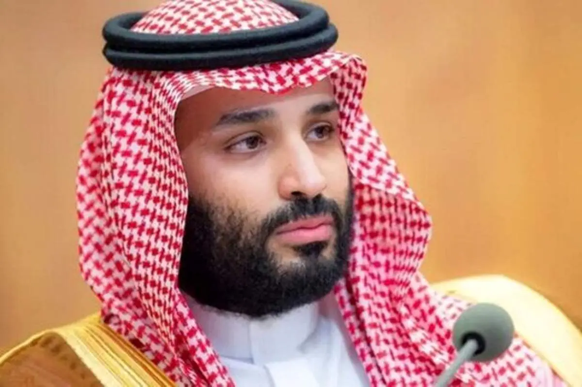 حرکات عجیب بن سلمان در مصاحبه زنده تلویزیونی + فیلم
