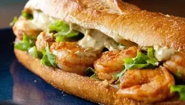 طرز تهیه ساندویچ میگو خوشمزه
