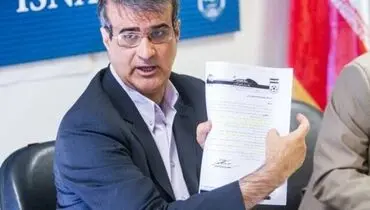 دبیر کل فدراسیون فوتبال در بیمارستان بستری شد