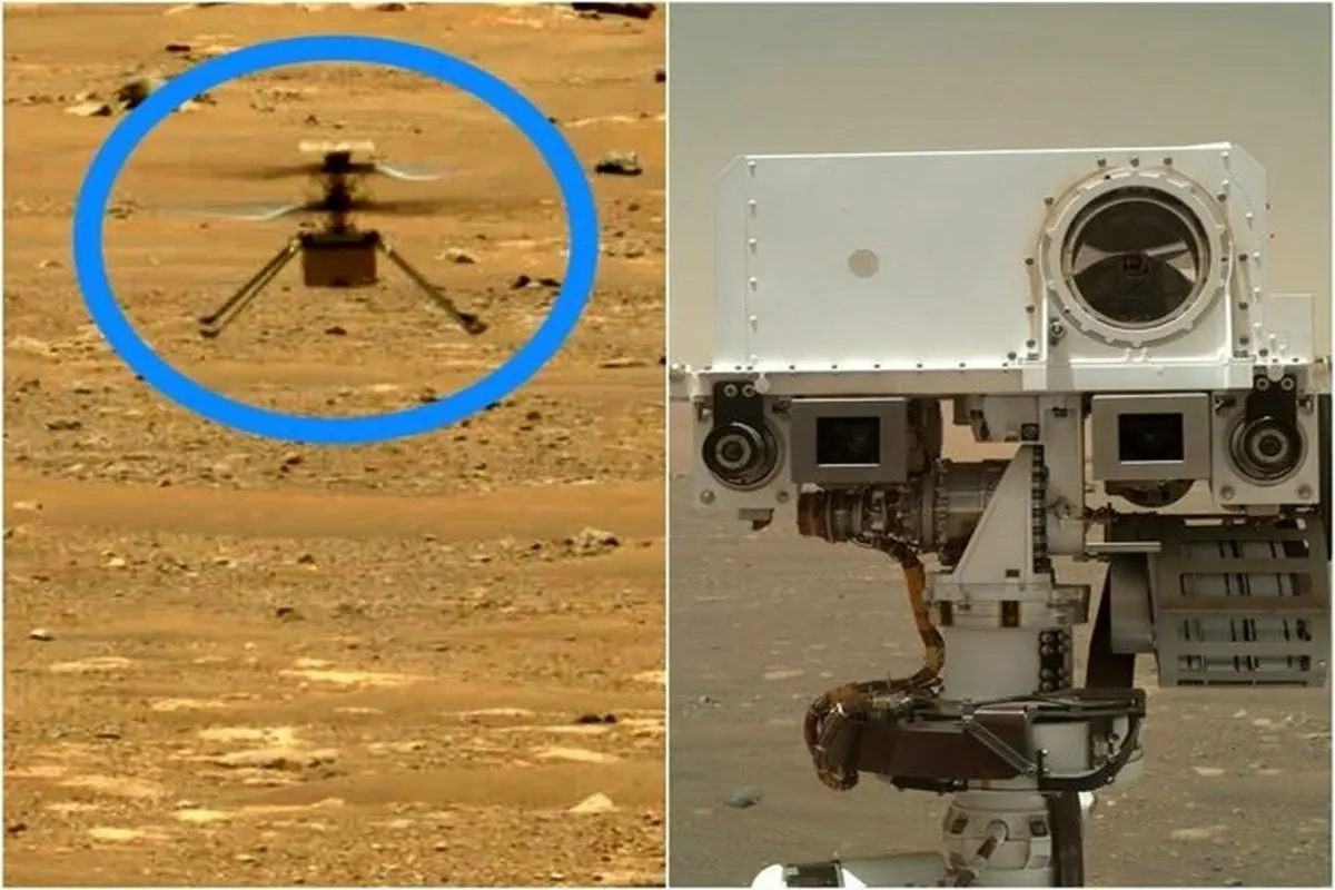 صدای بالگرد «نبوغ» را در پرواز روی مریخ بشنوید + فیلم