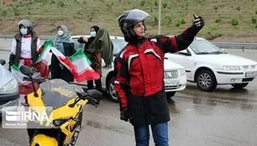 موتورسواری زنان در حاشیه مراسم روز قدس+ عکس