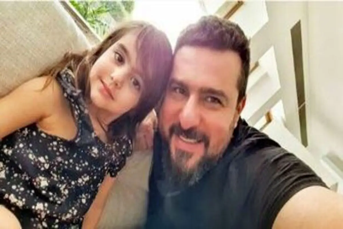 دختر محسن کیایی در آغوش مادرش+عکس
