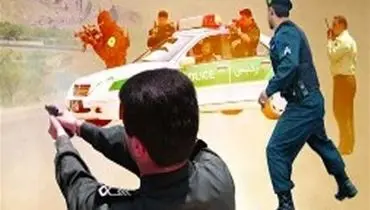 درگیری مسلحانه پلیس با سرنشینان مسلح خودرویی در ایرانشهر