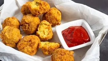 طرز تهیه ناگت هویج پنیری