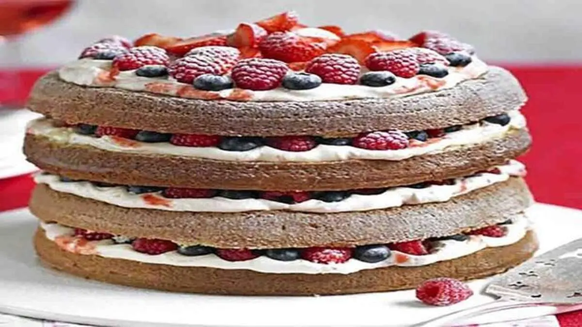 طرز تهیه کیک ژنوآز خوشمزه