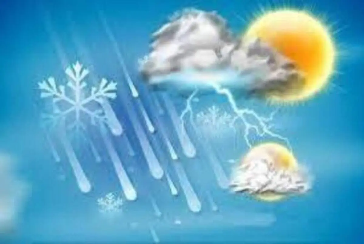هشدار هواشناسی نسبت به وقوع رگبار در ۲۰ استان