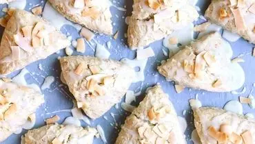 طرز تهیه اسکون نارگیلی خوشمزه و خاص