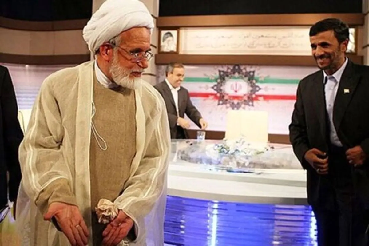 طعنه فارس پلاس به احمدی‌نژاد با استفاده از حرف سال ۸۸ او به کروبی+فیلم