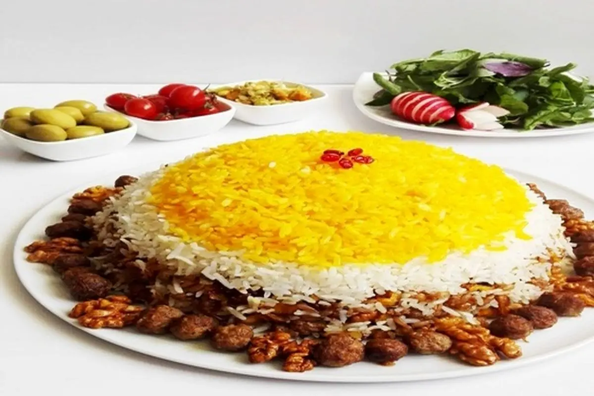 طرز تهیه گردو پلو خوشمزه و متفاوت