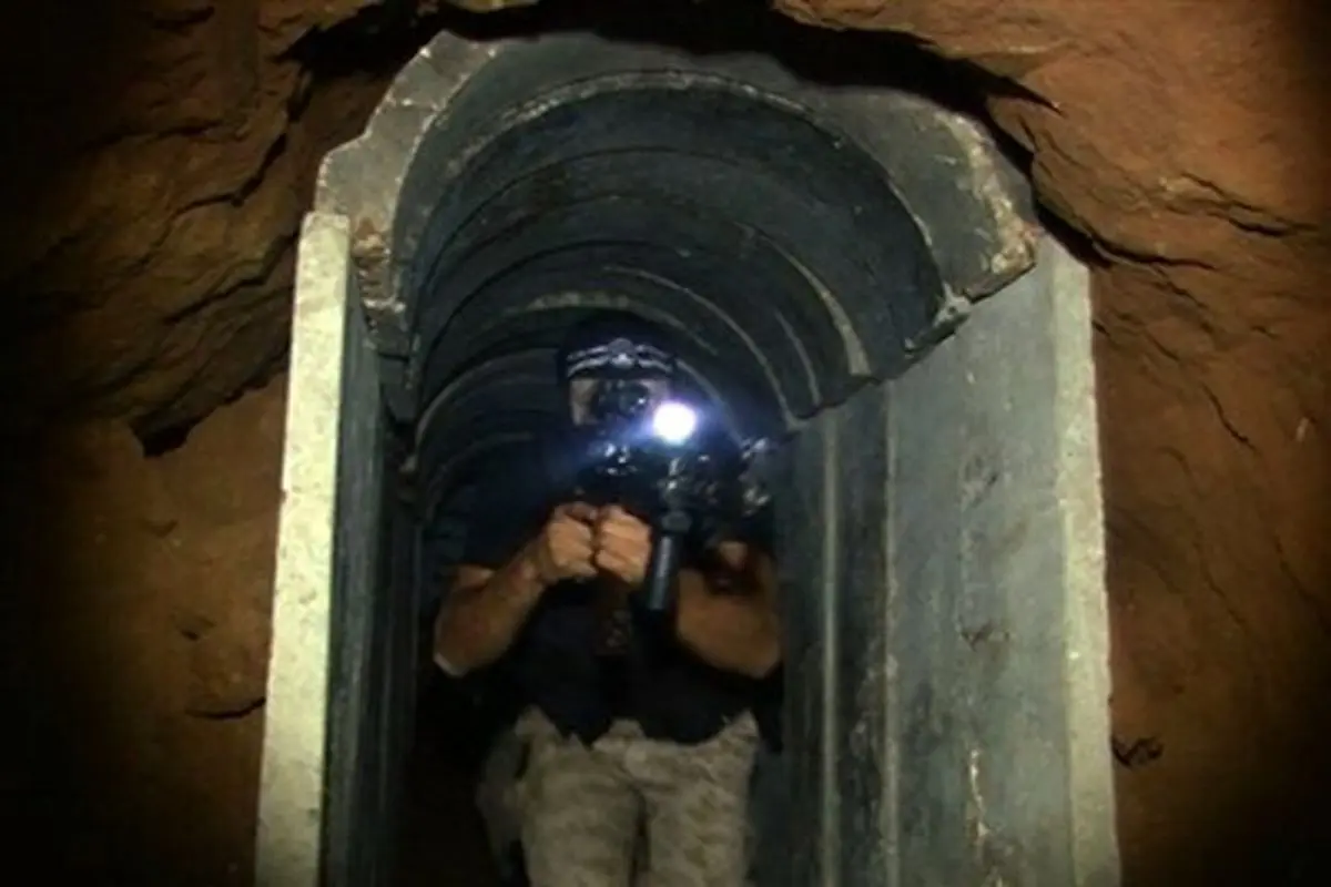 تصاویری از تونل‌های زیرزمینی مقاومت در فلسطین+ ویدئو