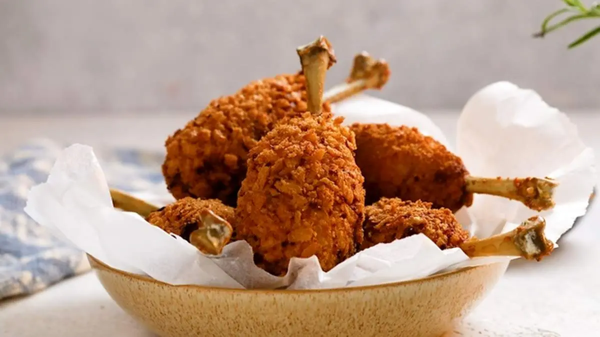 طرز تهیه مرغ سیب زمینی و پنیر + فیلم