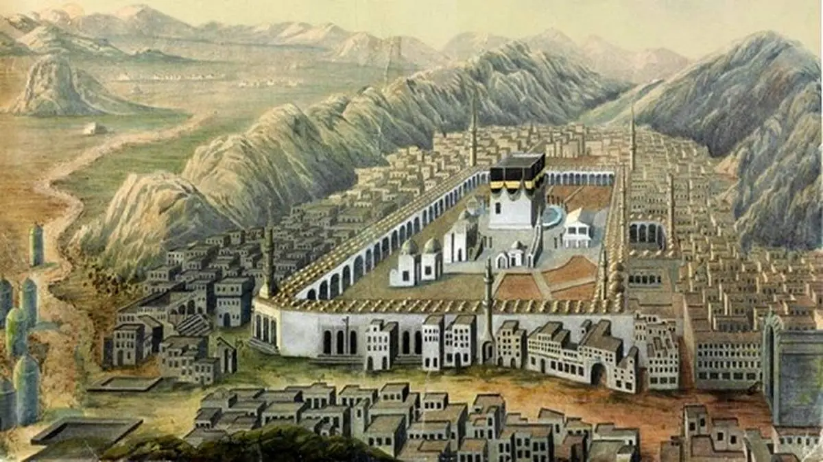 مکه ۲۳۰ سال قبل + تصاویر نادر و شگفت انگیز