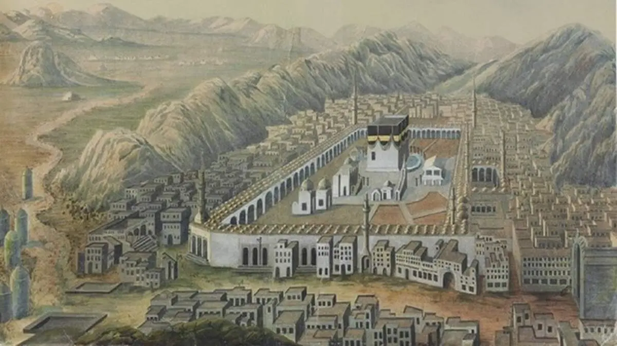 مکه ۲۳۰ سال قبل + تصاویر نادر و شگفت انگیز
