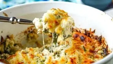 طرز تهیه دیپ مرغ و پنیر + فیلم