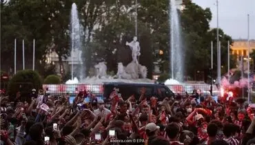 مرگ یک هوادار ۱۴ ساله در جشن قهرمانی اتلتیکو مادرید