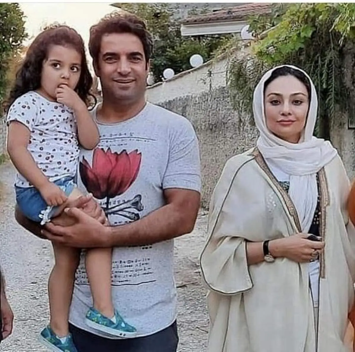 عکس جدید خانوادگی منوچهر هادی