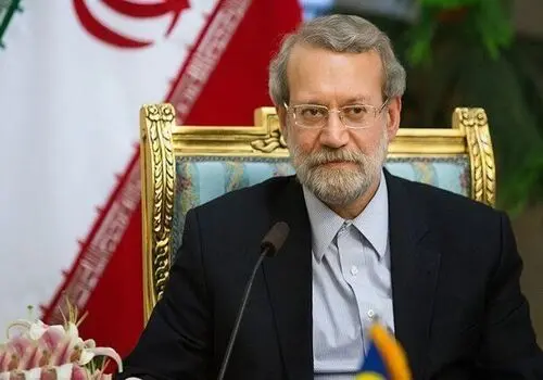  اعلام کاندیداتوری علی لاریجانی به سبک خاص+ عکس