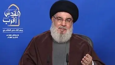 سید حسن نصرالله: رهبران مقاومت فلسطین در نبرد اخیر درخشان ظاهر شدند