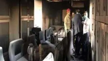آتش سوزی در بیمارستان بقیه الله تهران+ عکس