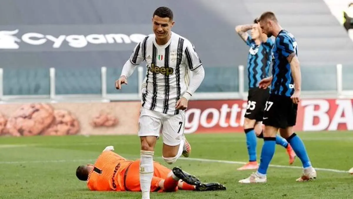 پیروزی یوونتوس برابر اینتر با گل شماره ۷۷۷ رونالدو+ فیلم خلاصه بازی