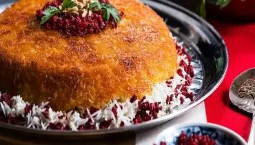 طرز تهیه ته چین قارچ و گردو خوشمزه و لذیذ