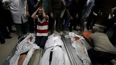 شهادت ۱۵ فلسطینی نتیجه حملات شب گذشته صهیونیست‌ها به غزه