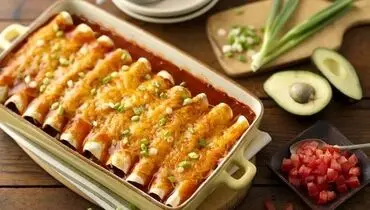 طرز تهیه آنچیلادای رژیمی برای طرفداران صبحانه‌های متفاوت