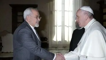 ظریف با پاپ دیدار کرد