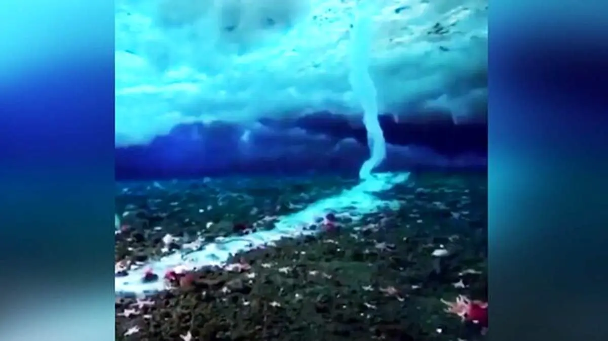 پدیده ترسناک انگشت یخی مرگ + فیلم