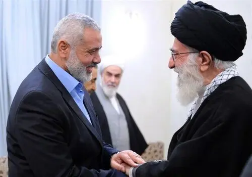 دیدار رهبر انقلاب با دبیرکل جنبش جهاد اسلامی فلسطین