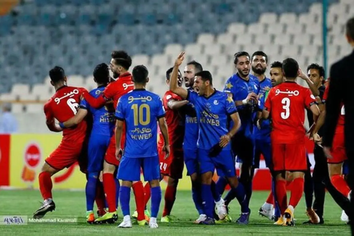 شب تاسف برانگیز فوتبال ایران در تلویزیون؛ پرسپولیس و استقلال باهم باختند!