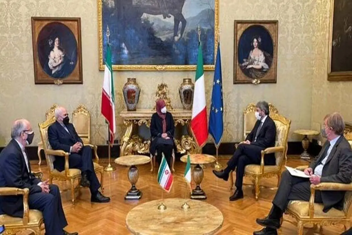 ظریف با رییس مجلس نمایندگان ایتالیا دیدار کرد