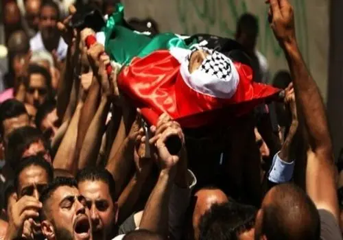 اقدام قابل تامل یک فلسطینی قبل از شهادت+ فیلم