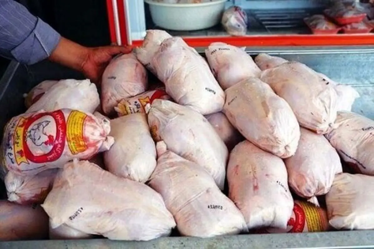 فروش مرغ ۵ هزار تومان بالاتر از قیمت مصوب