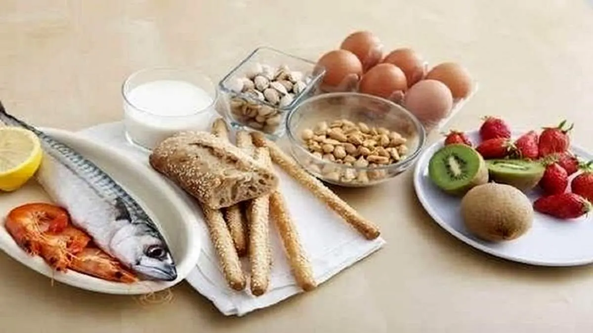 غذاهایی که باعث آلرژی غذایی می‌شوند