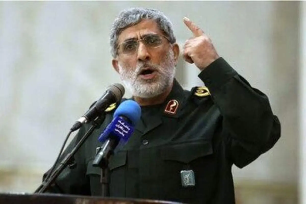 سردار قاآنی: صهیونیست‌ها به‌زودی باید مدیریت سرزمین‌های اشغالی را واگذار کنند