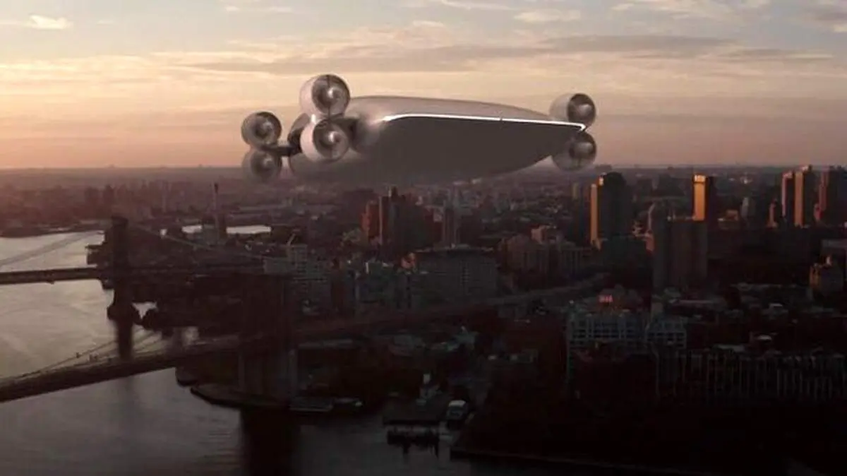 هواپیمای بدون بال با توانایی حمل ۴۰ مسافر!+عکس