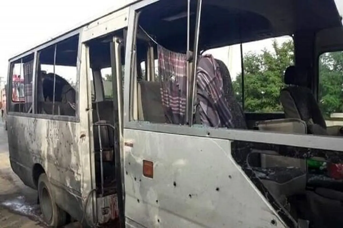 چهار کشته و ۱۳ زخمی در انفجار اتوبوس دانشگاهیان در افغانستان