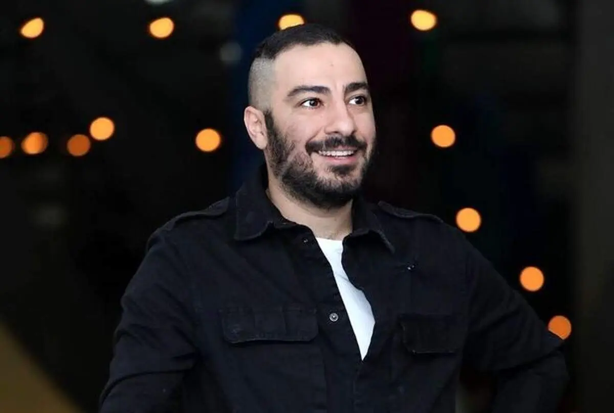 نوید محمدزاده مشکی پوش شد + عکس