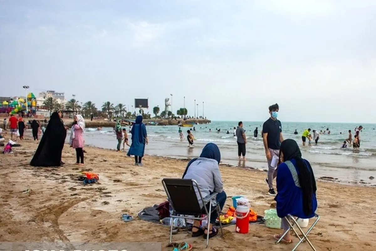 سواحل بوشهر در روزهای کرونایی