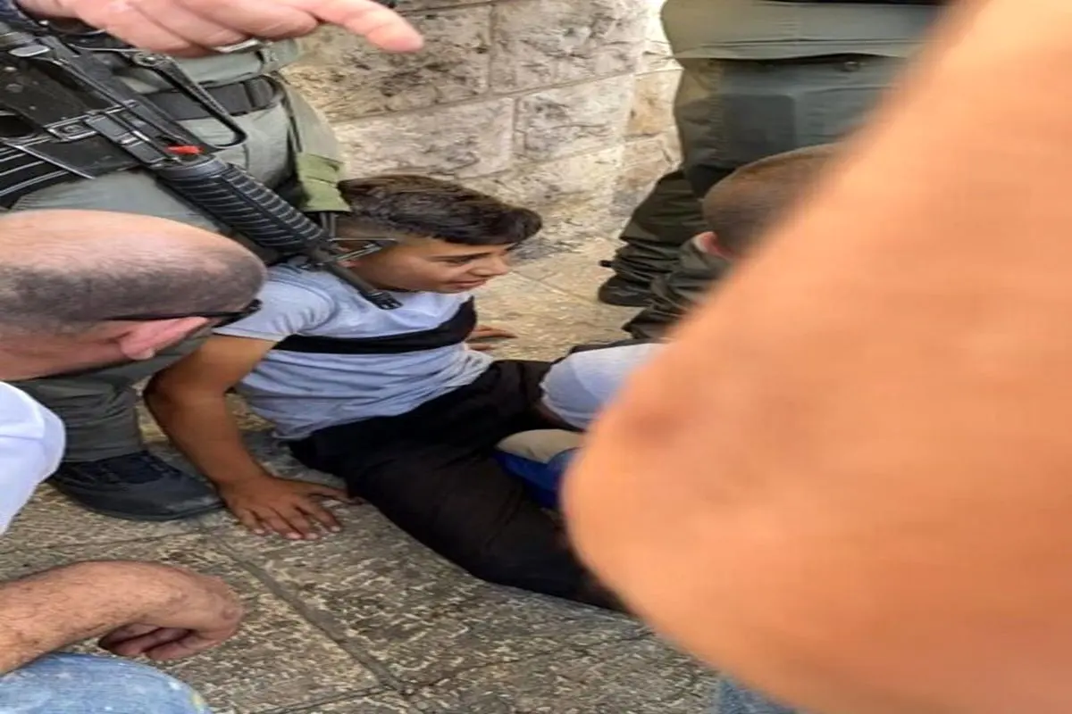 زیر گرفتن کودکی در قدس به دلیل حمل پرچم فلسطین