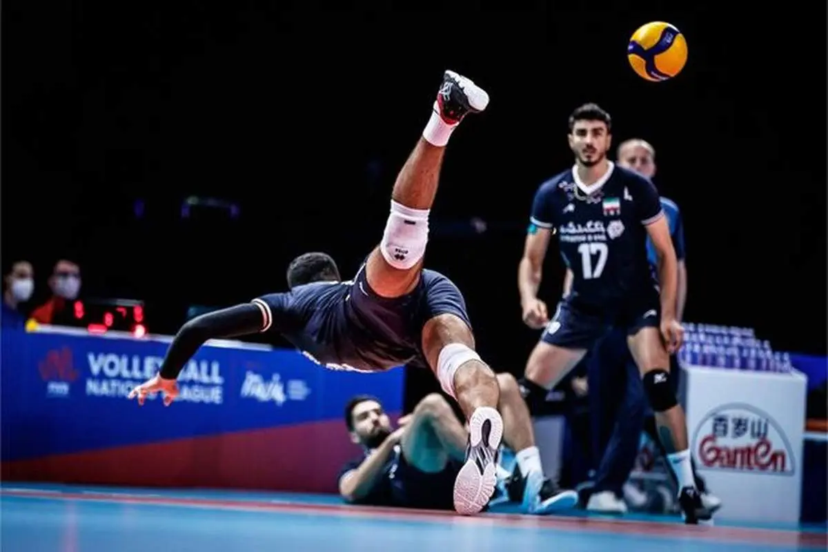 والیبال ایران به رتبه هشتم ردهبندی جهانی صعود کرد اما دوم آسیا ماند