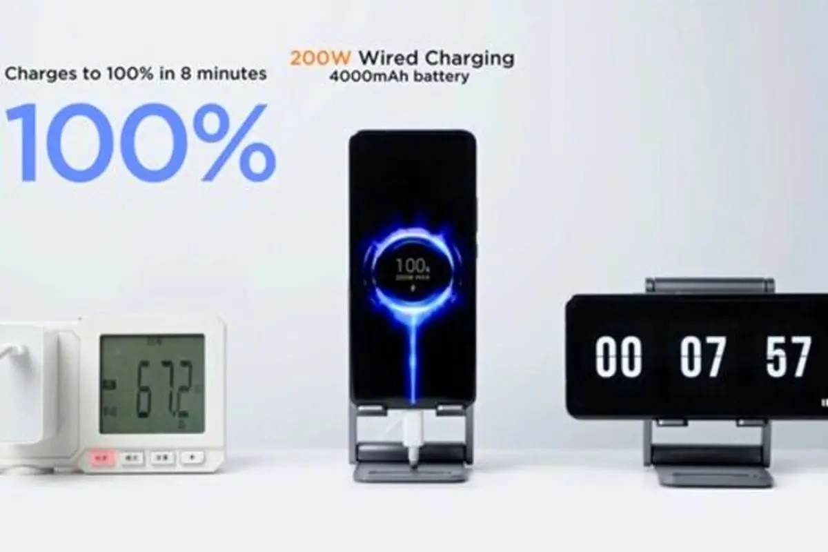 رونمایی شیائومی از تکنولوژی شارژ سریع؛ فقط ۸ دقیقه! + فیلم
